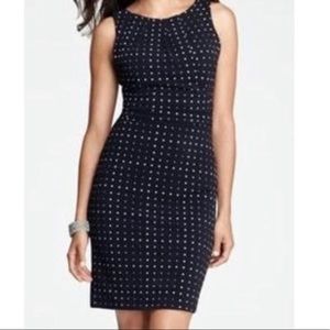 Ann Taylor Polka Dot Sleeveless Dress